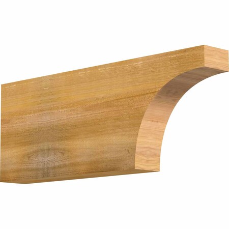 Ekena Millwork Huntington Rough Sawn Rafter Tail, Western Red Cedar, 4"W x 12"H x 32"L RFT04X12X32HUN00RWR